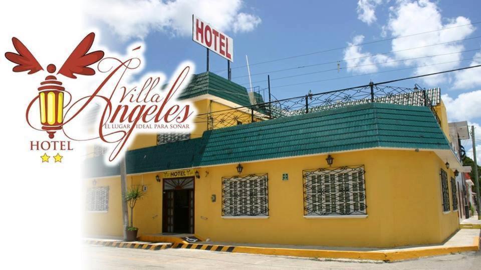 Hotel Villa Angeles Campeche Buitenkant foto